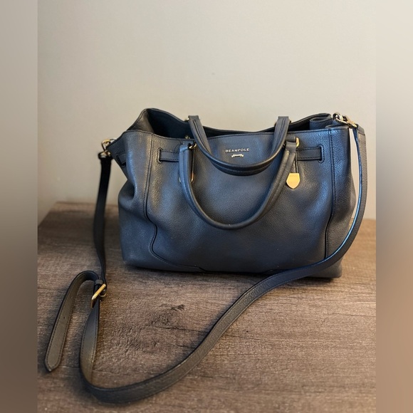 Beanpole Leather Crossbody Purse - Picture 1 of 14
